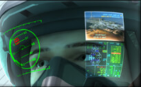 head up displays with augmented reality