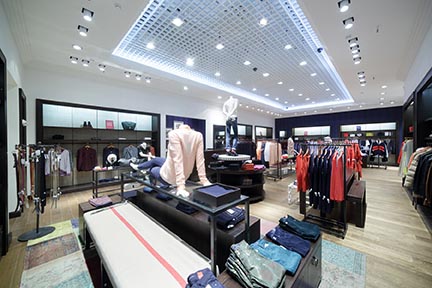 diffused lighting for retail stores