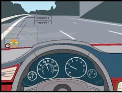 head up display car windshield